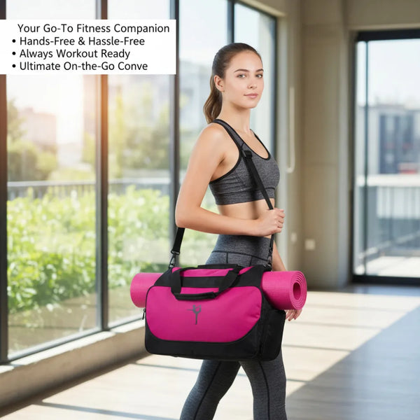 1 PCS Portable Yoga Mat Backpack Gym Bags Multifunctional Waterproof Shoulder Carriers Gym Bag Sports Bag Without Yoga Mat