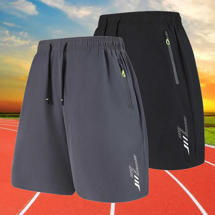 Gym Shorts Men Summer Quick Dry Training Shorts Fitness Drawstring Lightweight Short Sweatpants Man Workout Bottoms Running Wear