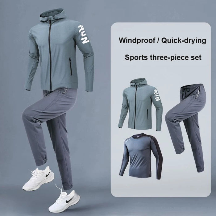 Sportswear Set for Men: Ideal for Running, Cycling, Fitness Training & Gym Exercises - New in Men's Sets