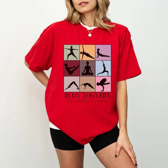 Yoga Shirt in My Yoga Era T-shirt T Shirt Gift for Yogini Lover Shirt Namaste Harajuku Y2k Clothes Women Clothes