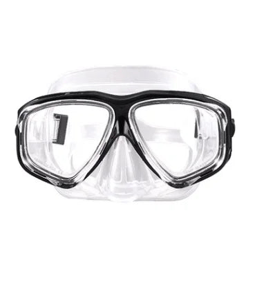 High Quality Durable Professional  Silicone Mask  Adjustable Strap  Scuba  Diving Goggles