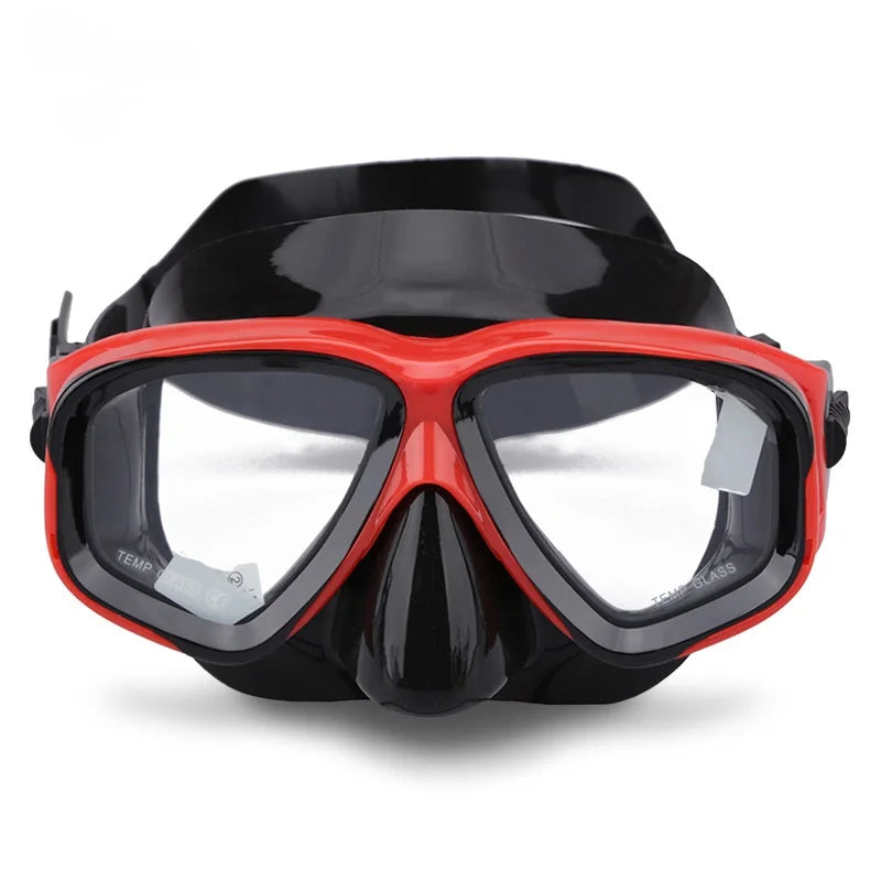 High Quality Durable Professional  Silicone Mask  Adjustable Strap  Scuba  Diving Goggles