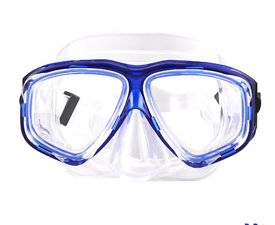 High Quality Durable Professional  Silicone Mask  Adjustable Strap  Scuba  Diving Goggles