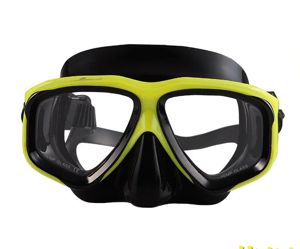 High Quality Durable Professional  Silicone Mask  Adjustable Strap  Scuba  Diving Goggles