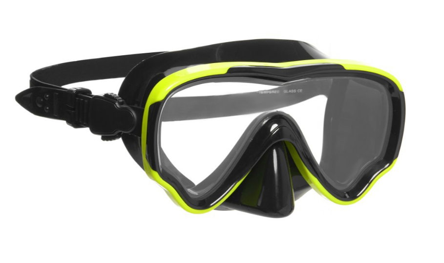 Yak Outdoor OEM Customized Frameless Full Dry Waterproof Diving Glasses Adult Silicone Anti-fog CE Certified Snorkeling Mask