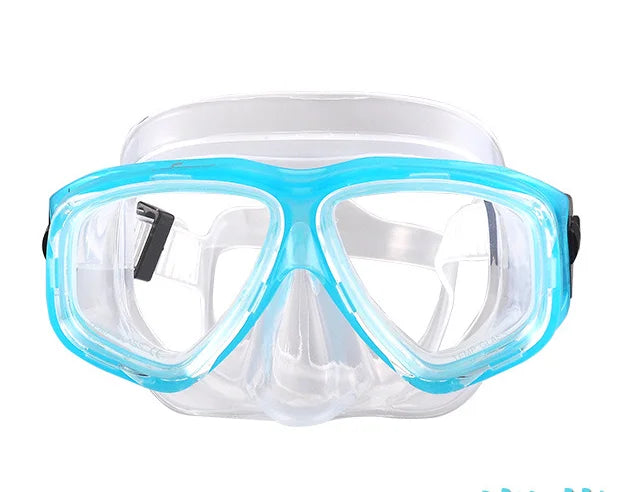 High Quality Durable Professional  Silicone Mask  Adjustable Strap  Scuba  Diving Goggles