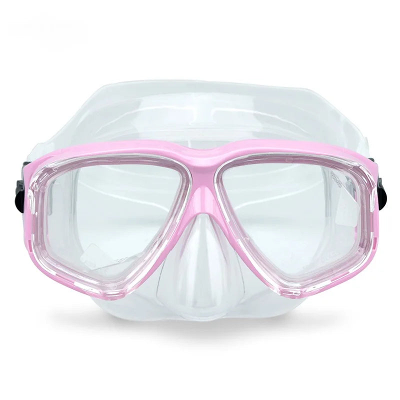 High Quality Durable Professional  Silicone Mask  Adjustable Strap  Scuba  Diving Goggles