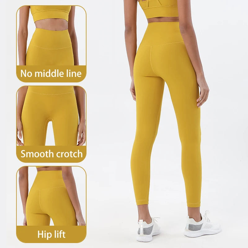 Leggings High Waist Tight Custom Leggings Seamless Pants for Women Gym Wear Women Sportswear Fitness Yoga Leggings
