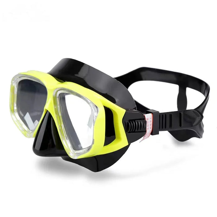 High Quality Durable Professional  Silicone Mask  Adjustable Strap  Scuba  Diving Goggles