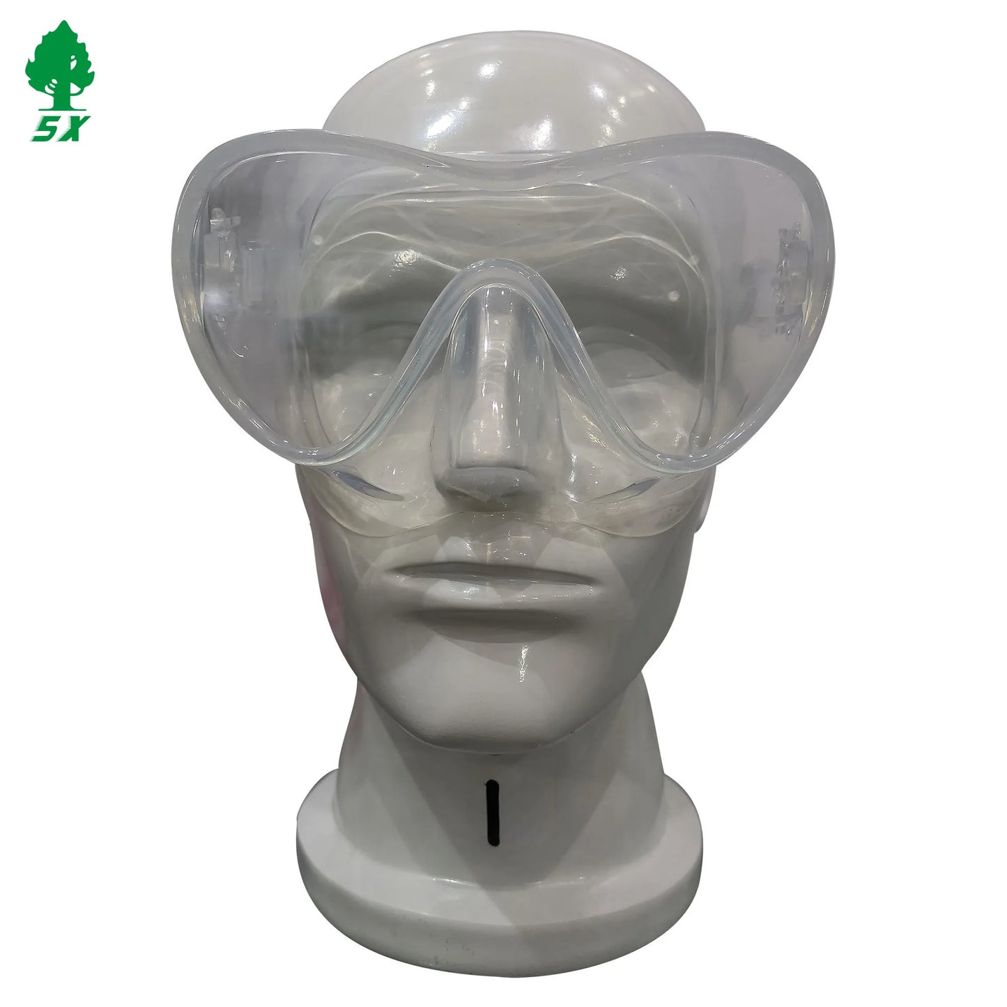 Factory Supply Free Diving Half Face Diving Snorkel Mask for Adults