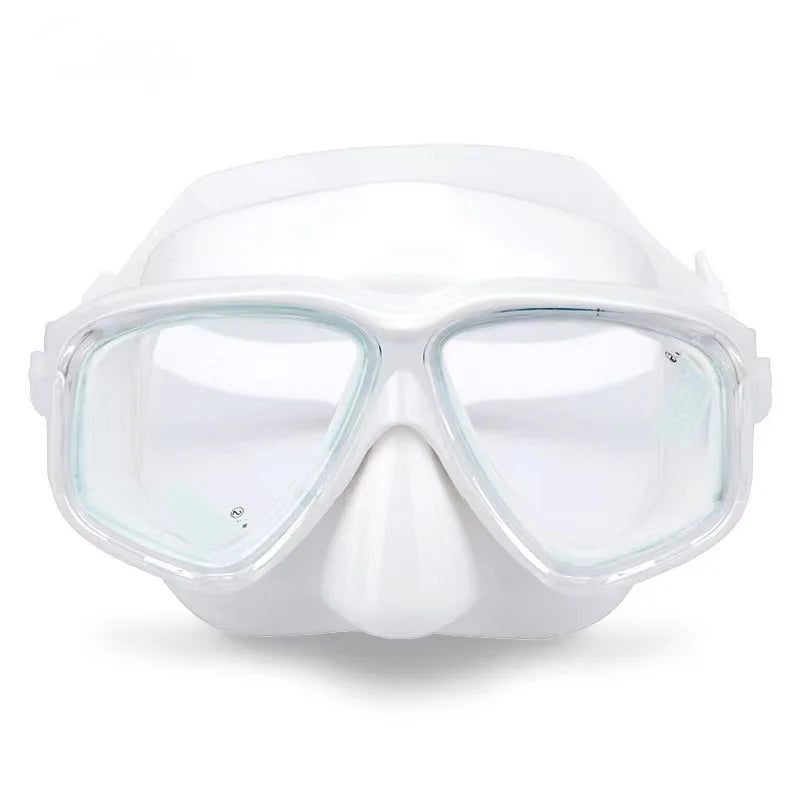 High Quality Durable Professional  Silicone Mask  Adjustable Strap  Scuba  Diving Goggles