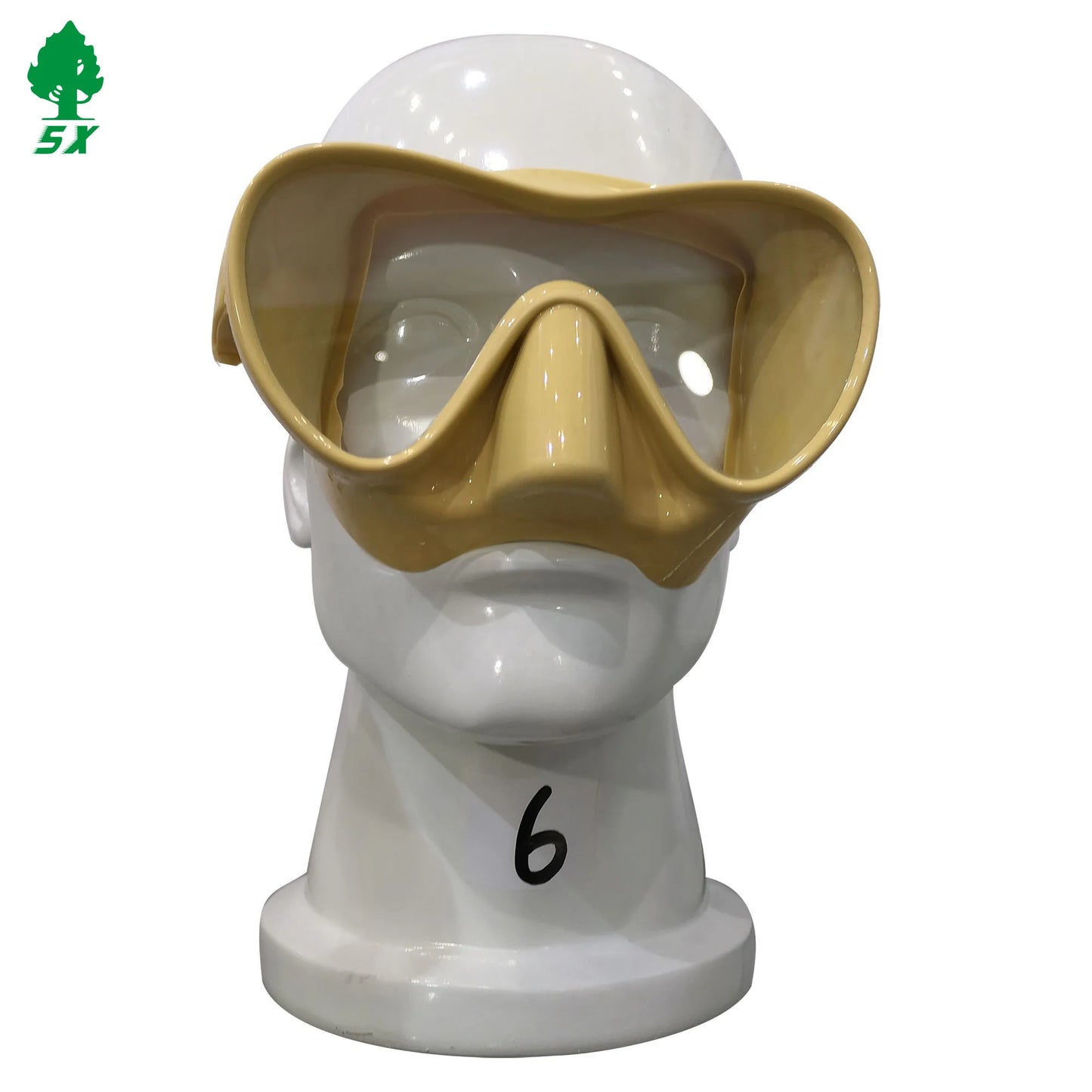 Factory Supply Free Diving Half Face Diving Snorkel Mask for Adults