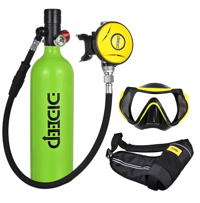 HY Sports X4000 Pro Aluminum Alloy Underwater Breathing Apparatus Professional Deep Diving Lung Equipment Oxygen Tank Diving