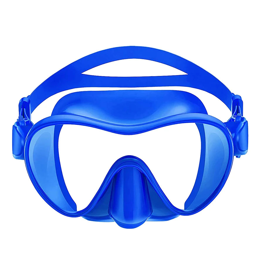 Factory Supply Free Diving Half Face Diving Snorkel Mask for Adults