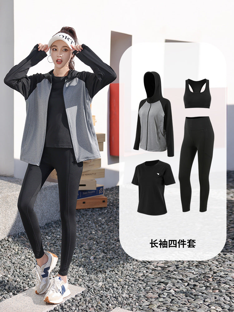 Yoga Clothes Plus Size Spring and Summer Suit for Women 2025 Running Loose Casual Sports Gym Morning Run Fashion New Style