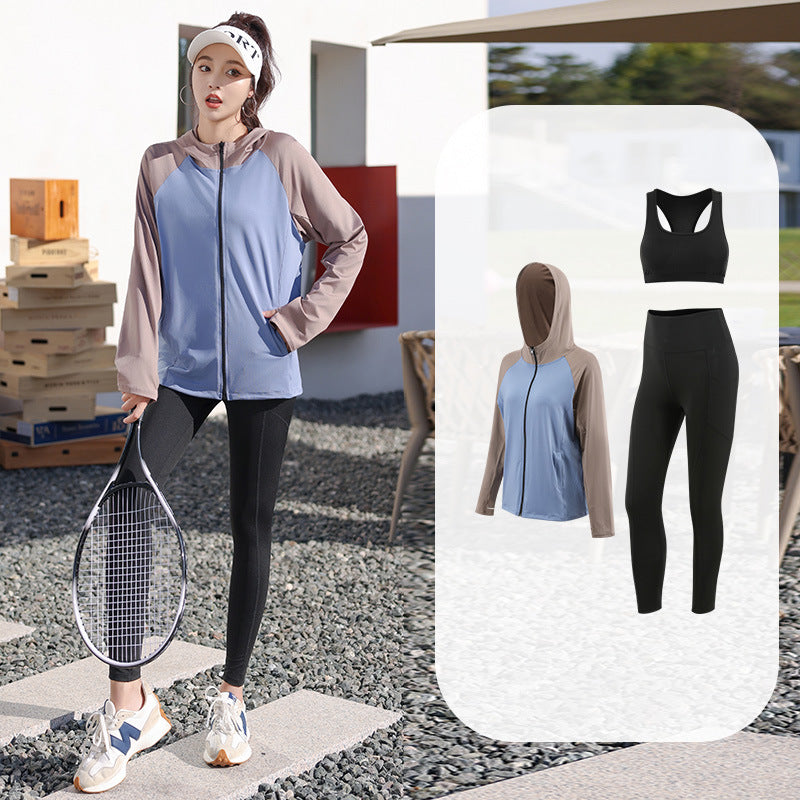 Yoga Clothes Plus Size Spring and Summer Suit for Women 2025 Running Loose Casual Sports Gym Morning Run Fashion New Style