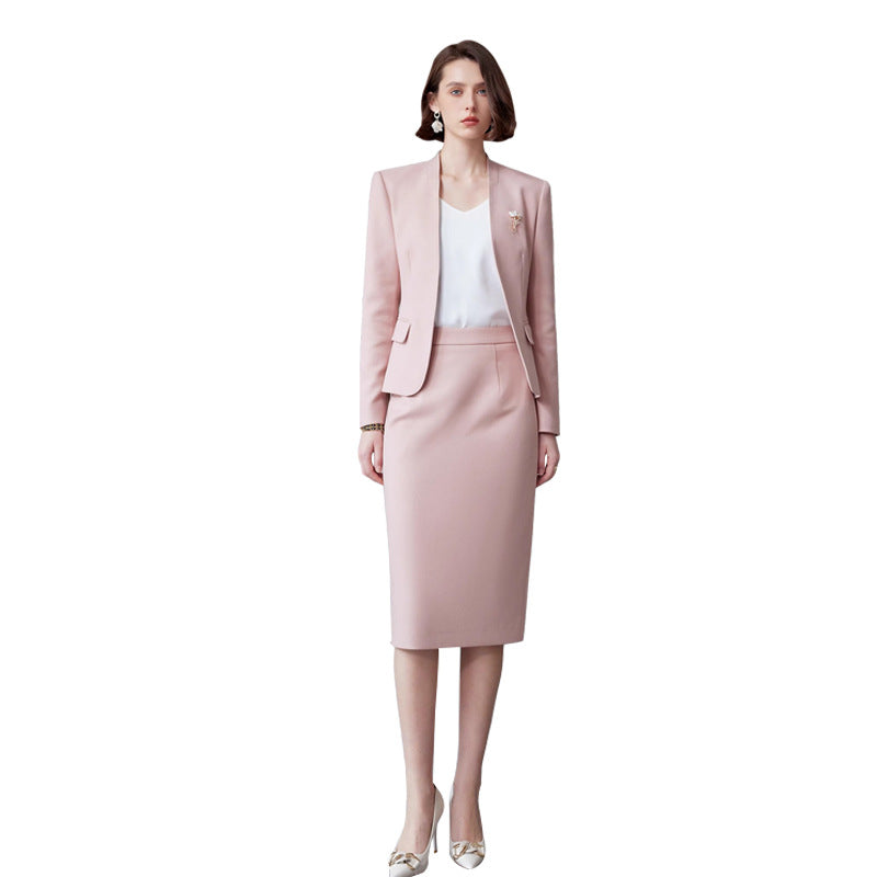 AD Early Autumn Gao Zhijie Wearing Commuter Style Suit suit Ladies Speech Contest Clothing 2024 New Suit