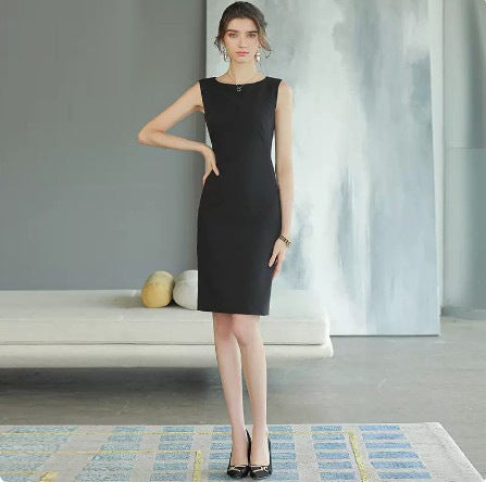 Spring and Autumn New Style Chanel Style Short Small Suit Suit Goddess Style High-end Professional Dress Dress Workplace Work Clothes