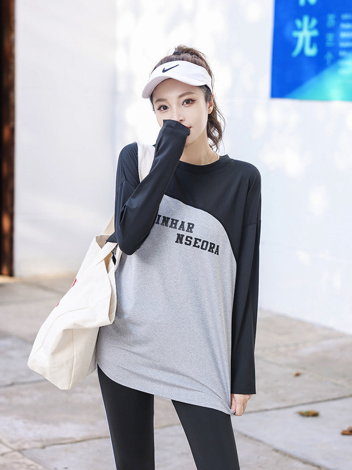 2025 Fashionable New Large Size Spring and Summer Yoga Clothing Suit Women's Running Sports Gym Morning Running Fat mm Clothes