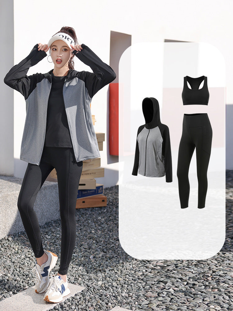 Yoga Clothes Plus Size Spring and Summer Suit for Women 2025 Running Loose Casual Sports Gym Morning Run Fashion New Style