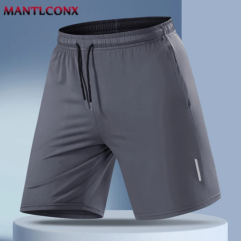 Gym Shorts Men Summer Quick Dry Training Shorts Fitness Drawstring Lightweight Short Sweatpants Man Workout Bottoms Running Wear