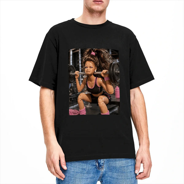 Vintage T-Shirt Beach Disgusting Gym Girl Funny Workout Meme Humor Fitness Fashion T Shirts  Cotton Tshirt  Short Sleeve Tees