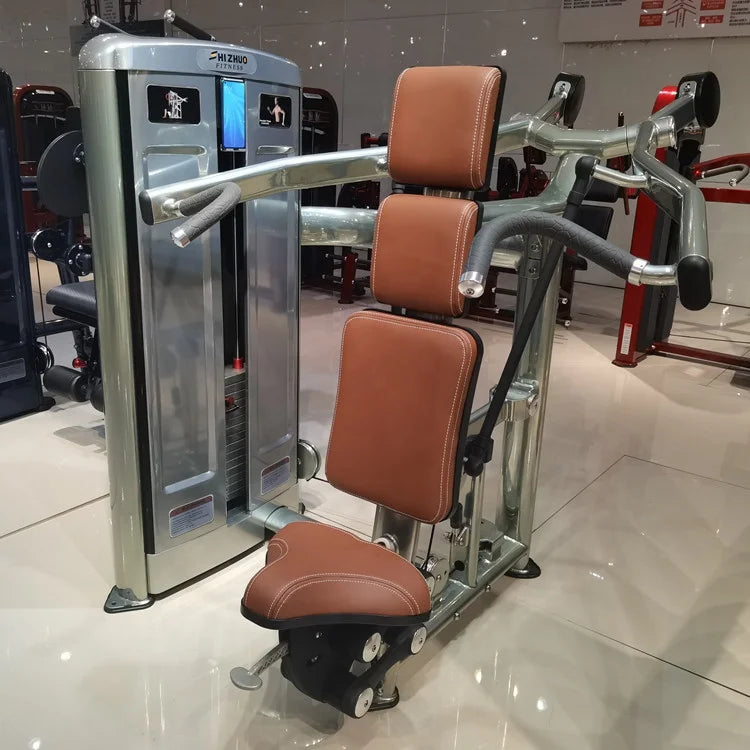 Customized The Logo And Color Gym Equipment Pin Loaded Shoulder Press Machine For Commercial Use