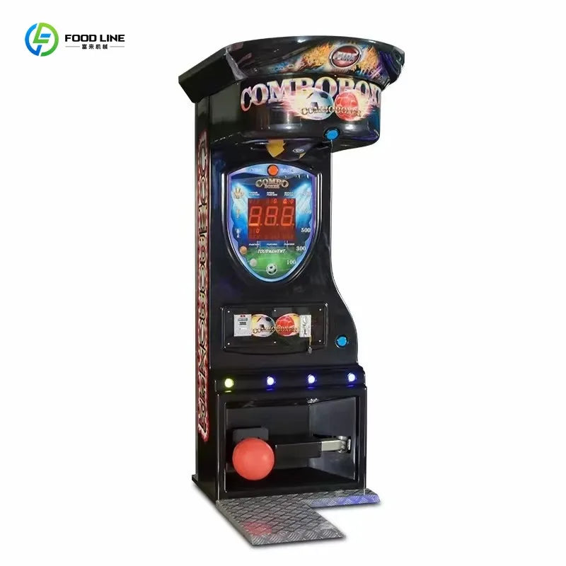 Customized Gym Entertainment Coin Operated Boxing Machine E fitness Competitive Arcade Game Equipment