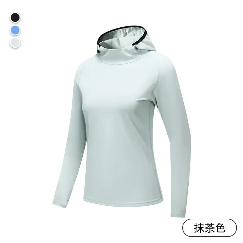 Men Gym Sportswear Hoodie T Shirt Man Long Sleeve Tops Fall Winter Velvet Running Jackets Women Hooded Sports Top Fitness Wear