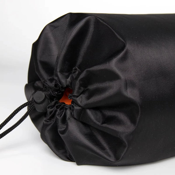 1 Breathable Yoga Mat Storage Mesh Bag - Durable Oxford Fabric, Black with Shoulder Strap, Perfect for Everyday Use and Fitness