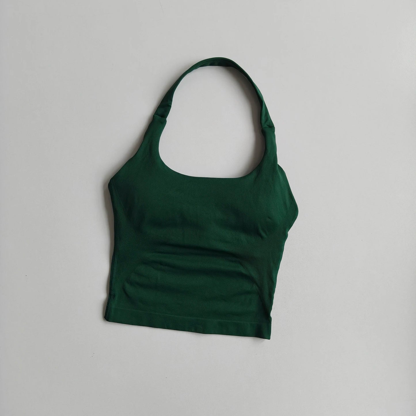 Women's Sexy Seamless Yoga Vest Fitness Bra Sports Bra Hanging Neck Yoga Vest Breathable Pilates Top Gym Top for Active Wear