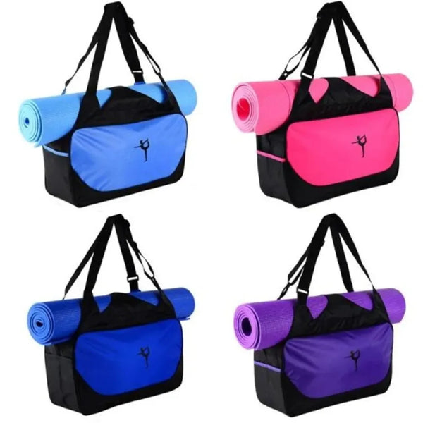 1 PCS Portable Yoga Mat Backpack Gym Bags Multifunctional  Waterproof Shoulder Carriers  Gym Bag Sports Bag Without Yoga Mat